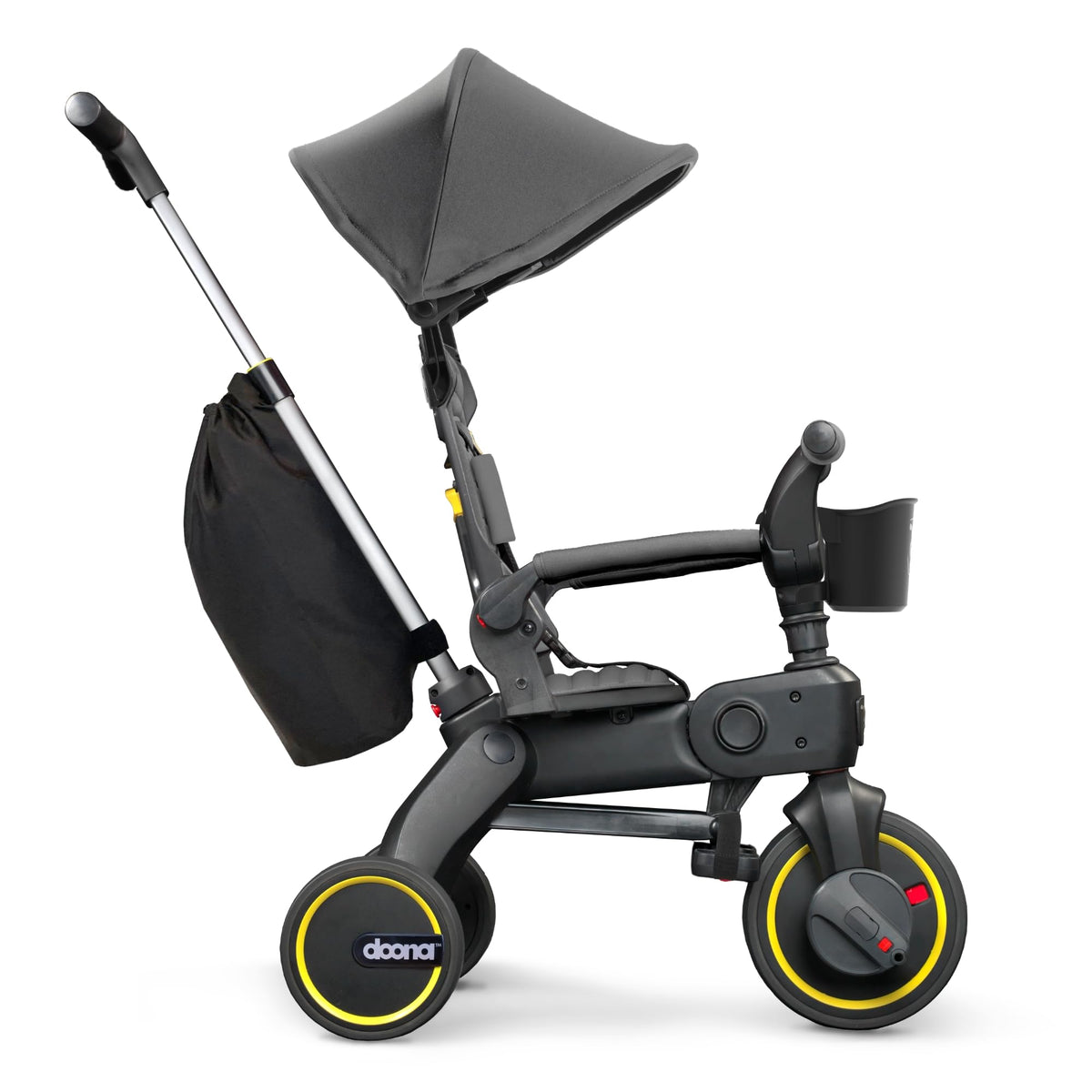 DOONA Liki Trike S3 Greyhound folded compact for easy car trunk storage