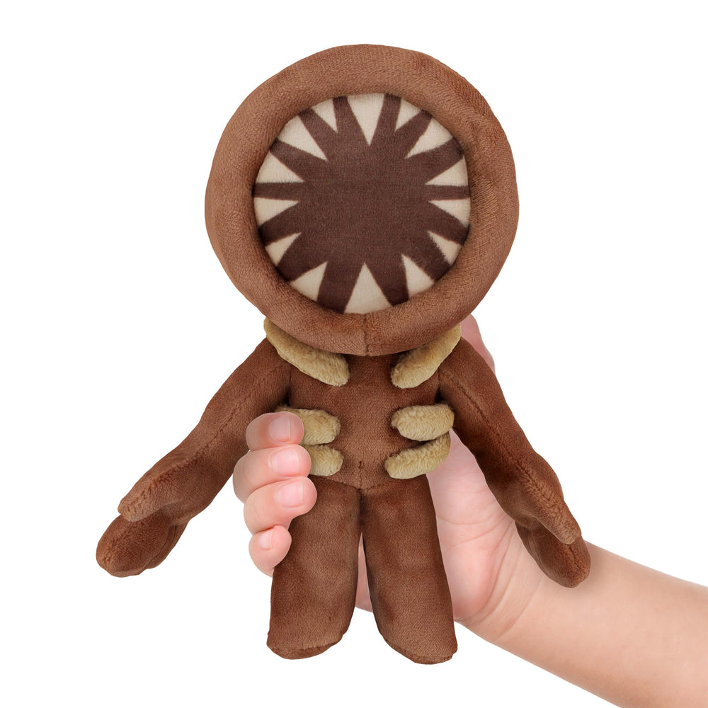 DOORS Figure plush closeup highlights precise stitching for a faithful look.