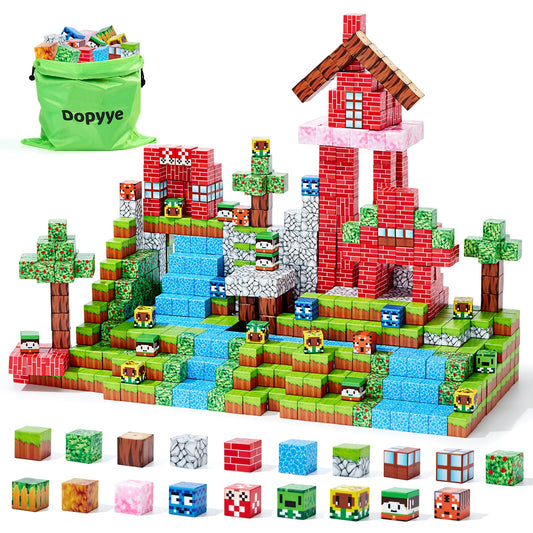 Dopyye forest blocks treehouse scene encourages imaginative storytelling during playtime