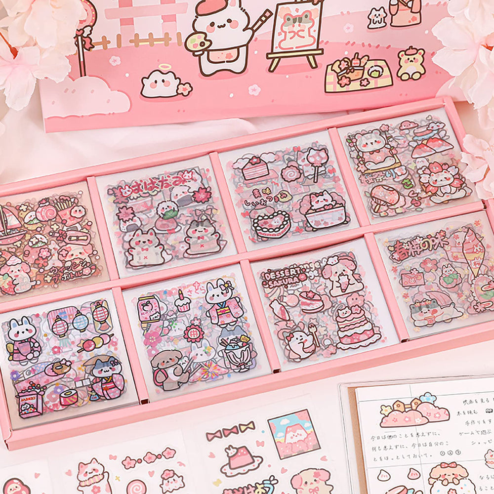 Doraking 200-sheet sticker pack, no duplicates for versatile decorating