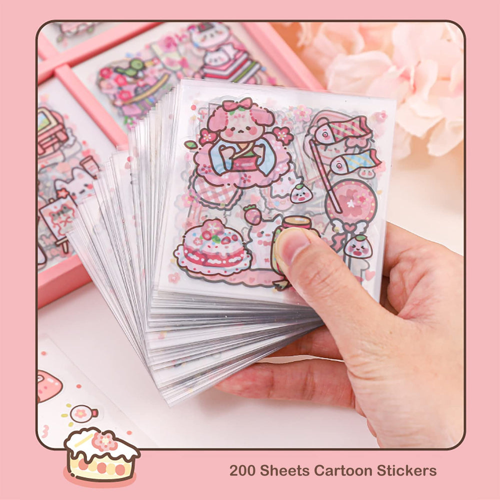 Doraking laptop stickers for decoration, easy peel and long-lasting