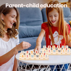 Doreimi Rummy Cube family-friendly design supports kids and adults alike.