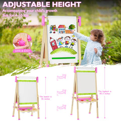 Top-mounted paper roll on the Doselie easel for instant large-scale sketches.