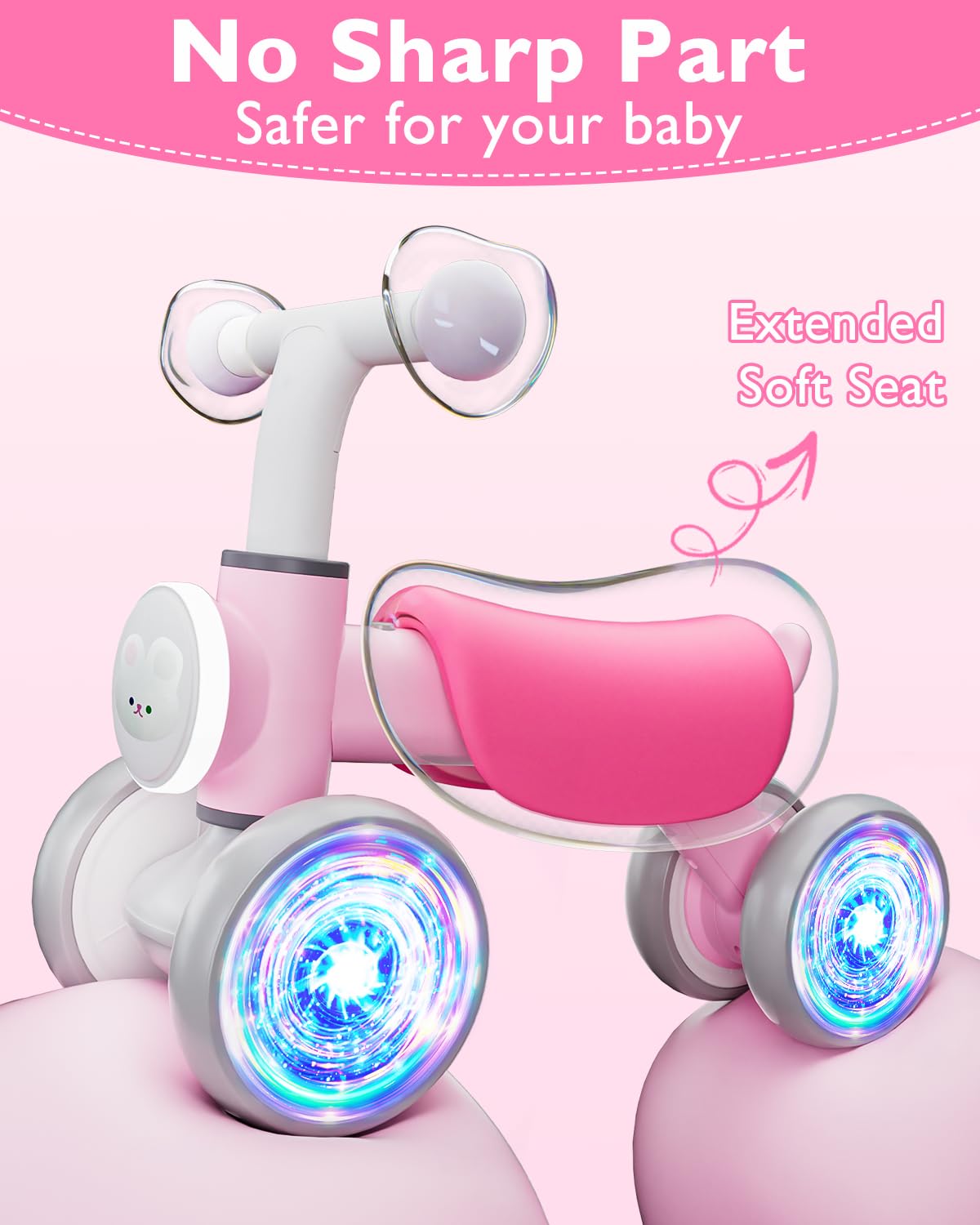 Doselie toddler balance bike makes a bright first birthday gift for 12–24 months