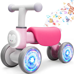 Doselie toddler balance bike glow wheels illuminate playtime and spark curiosity