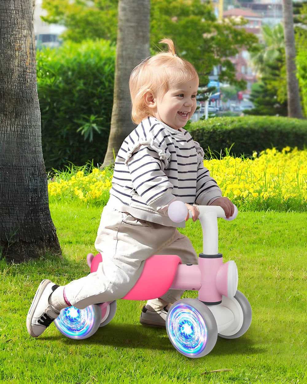 Doselie balance bike self-balancing design helps prevent tipping