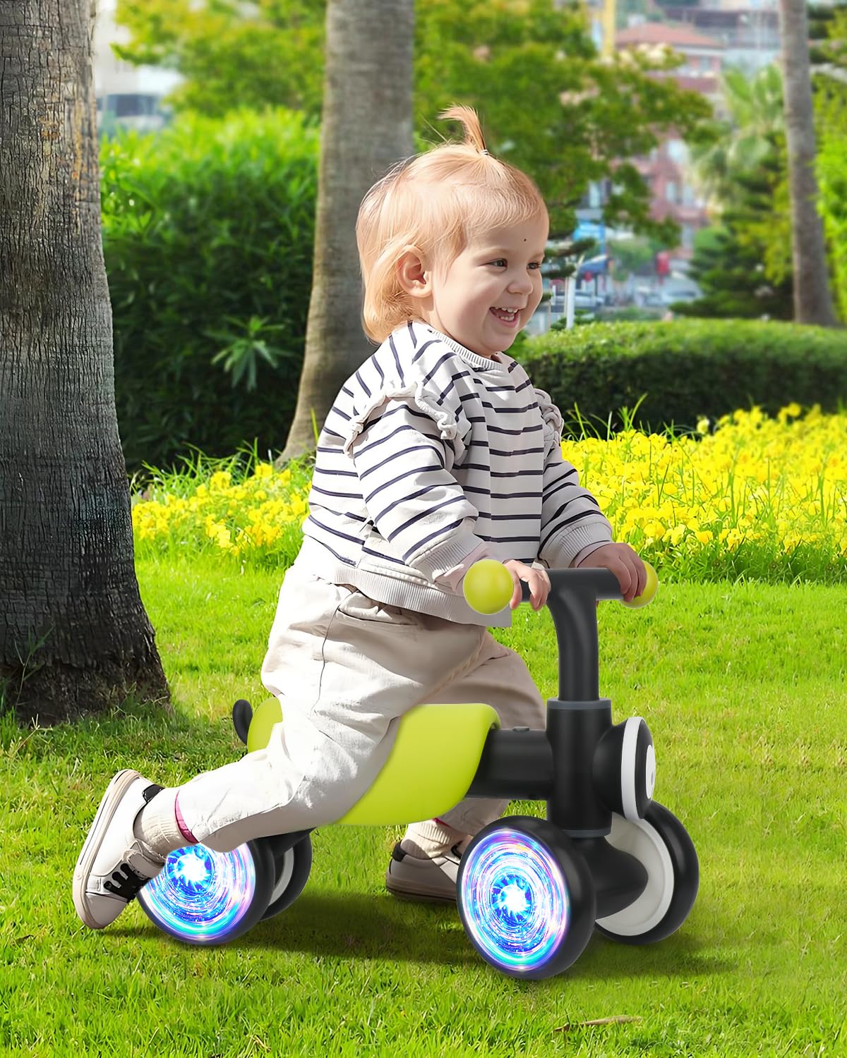 Doselie toddler bike in action for early walking practice.