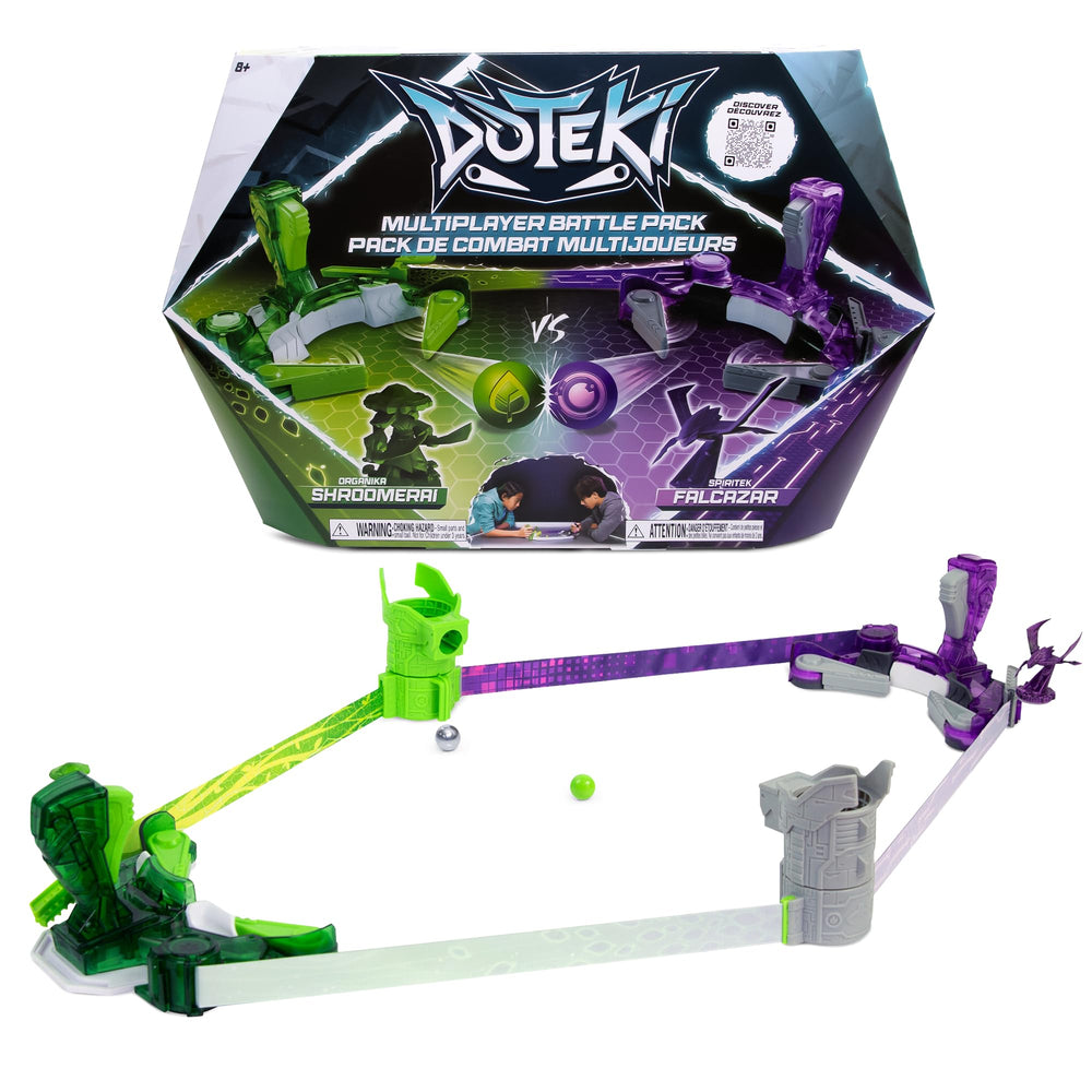 Doteki battle pack front view with two exclusive characters ready for epic multiplayer action.
