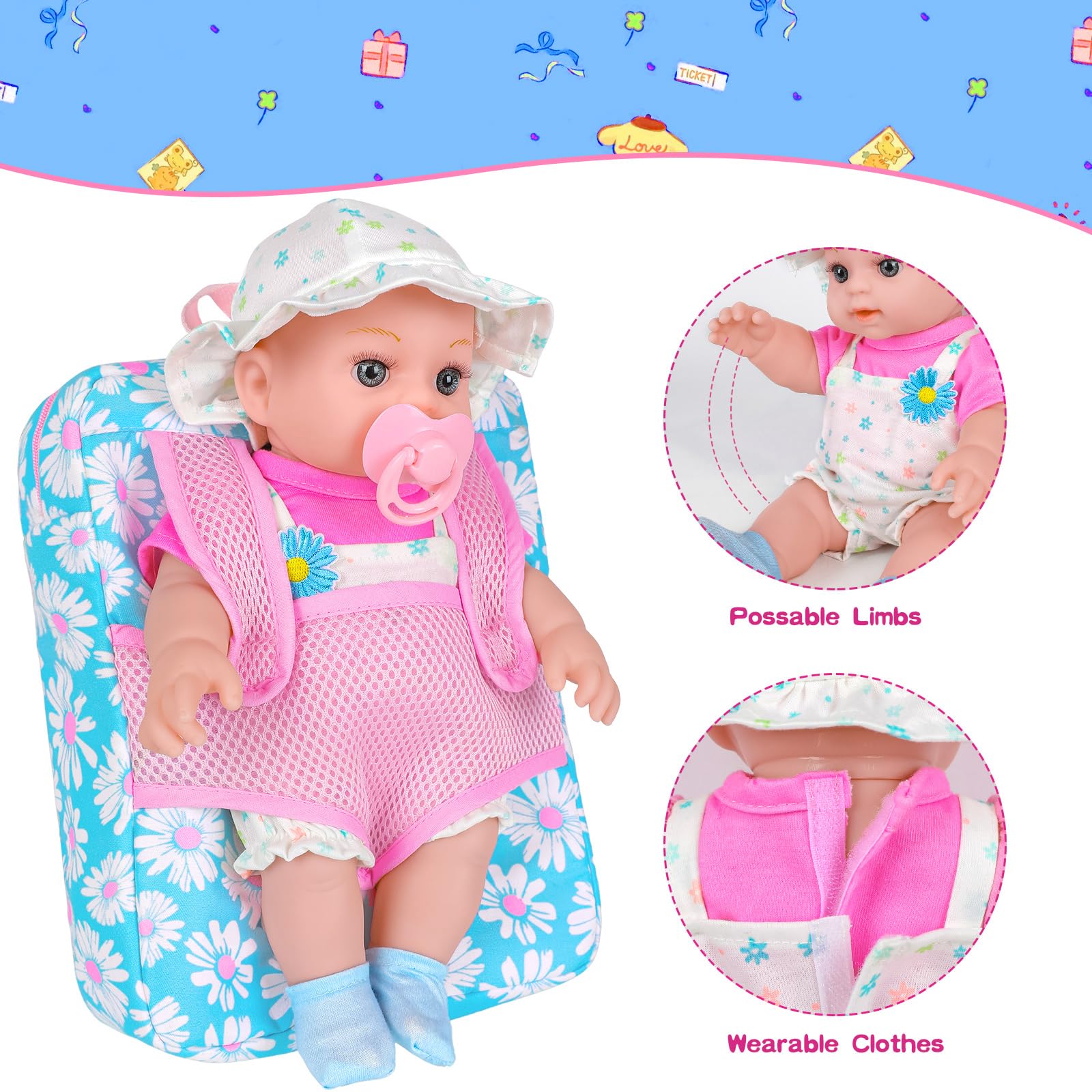 DOTVOSY daisy rotatable head and limbs enable expressive posing