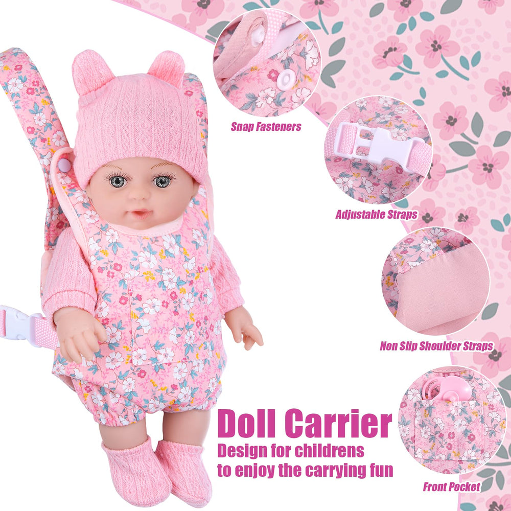 DOTVOSY feeding bottles enable nurturing pretend play moments.