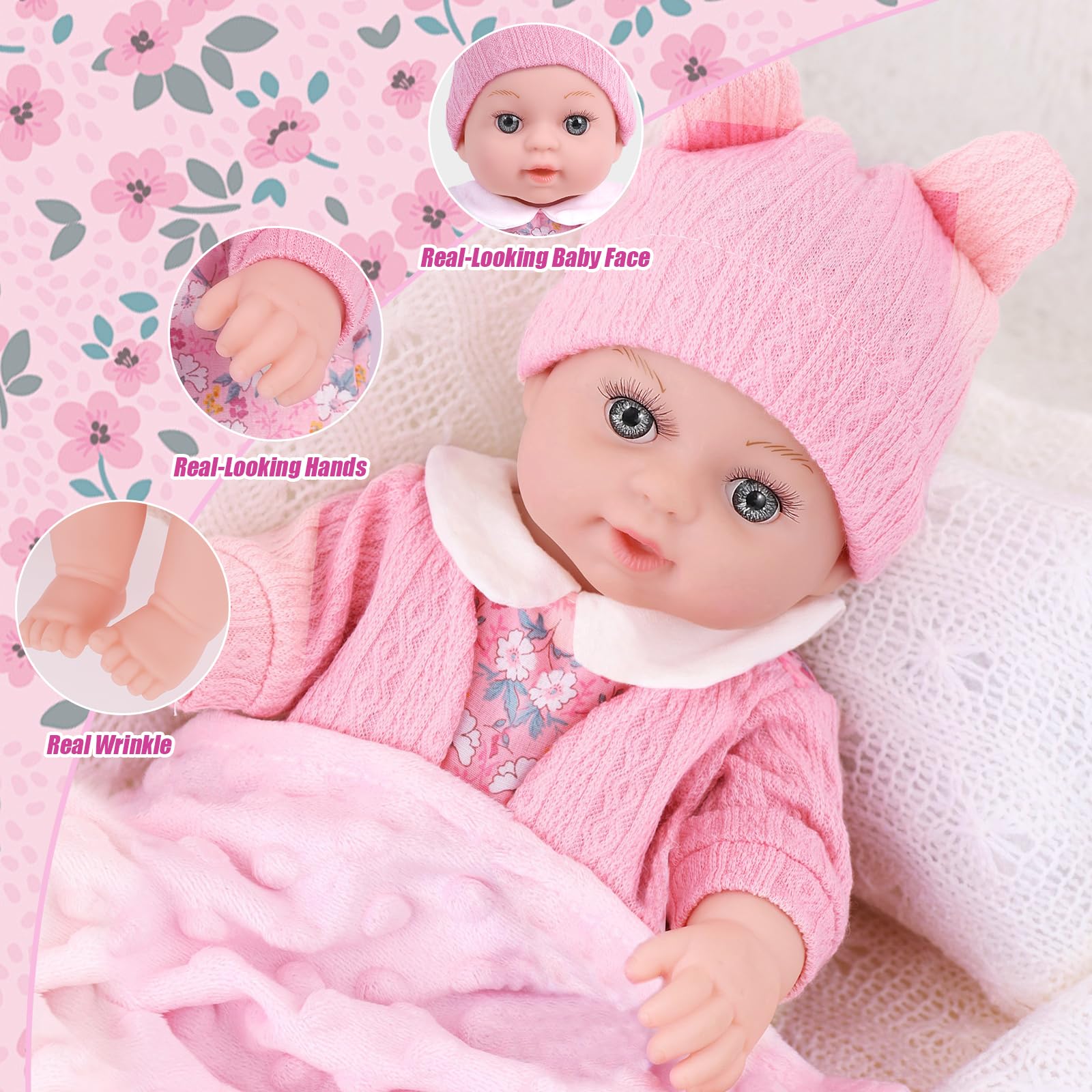 DOTVOSY doll nipple toy adds realistic feeding detail for dolls.