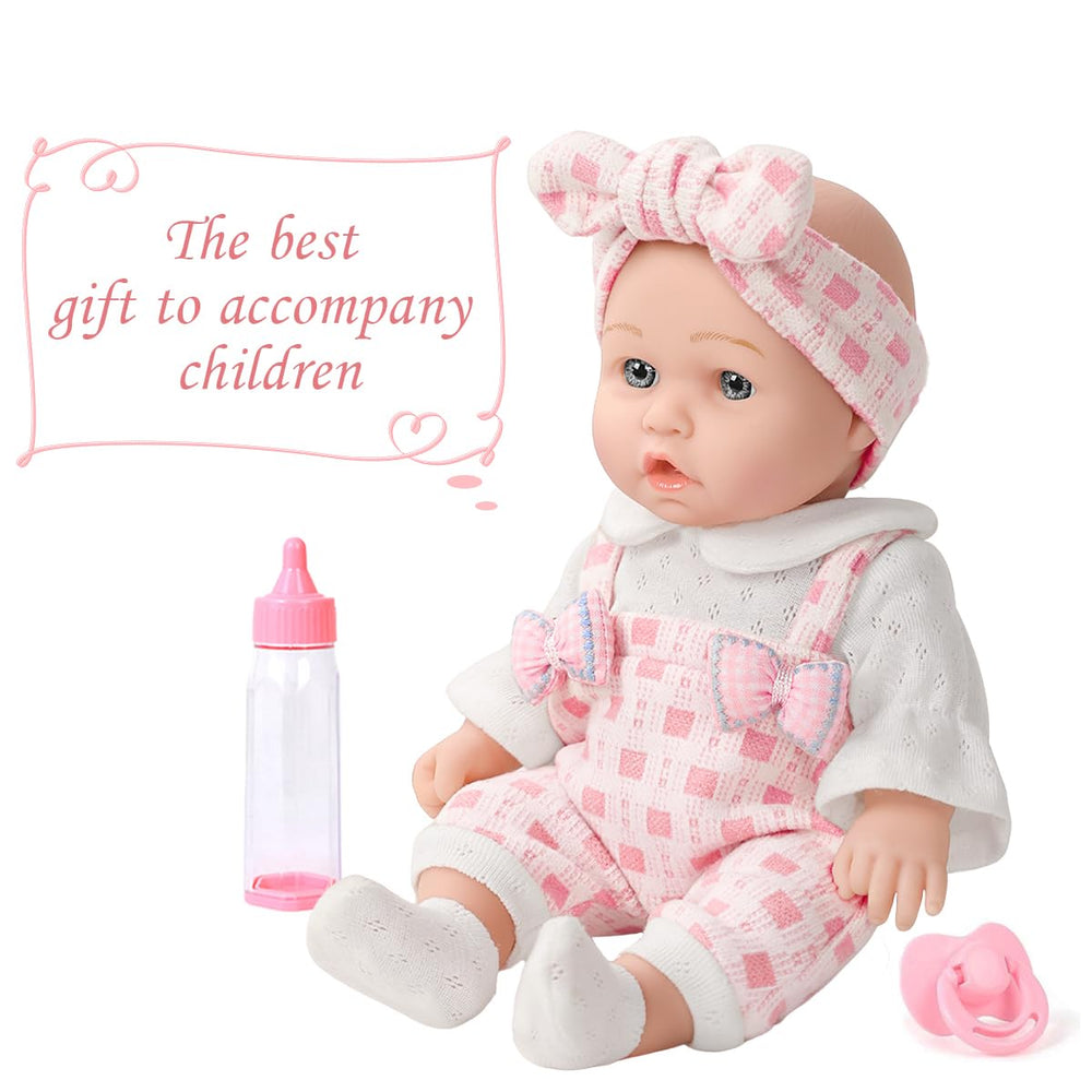 DOTVOSY doll playset in action promotes social imagination and sharing skills.