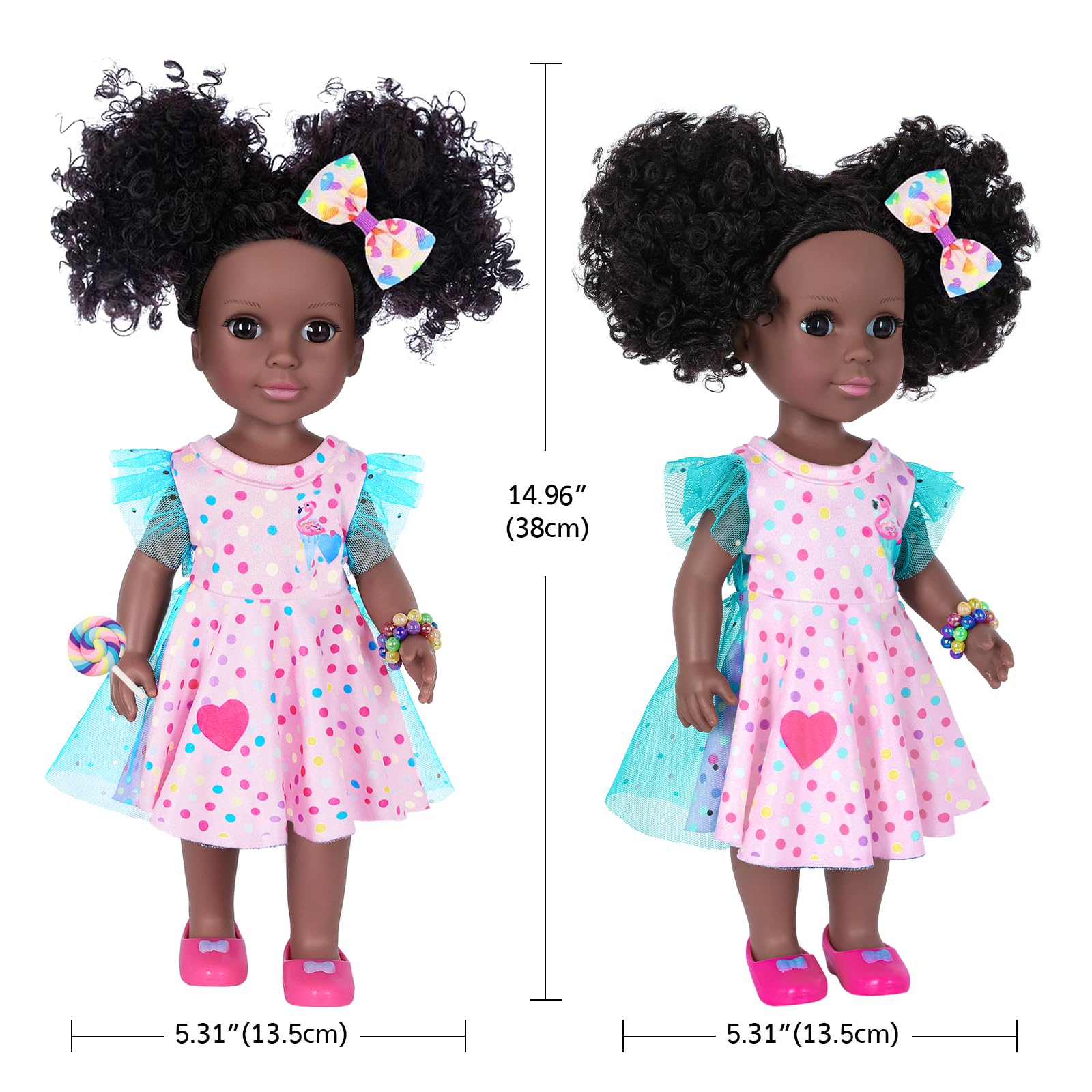 DOTVOSY doll wearing sunglasses for sunny day playtime