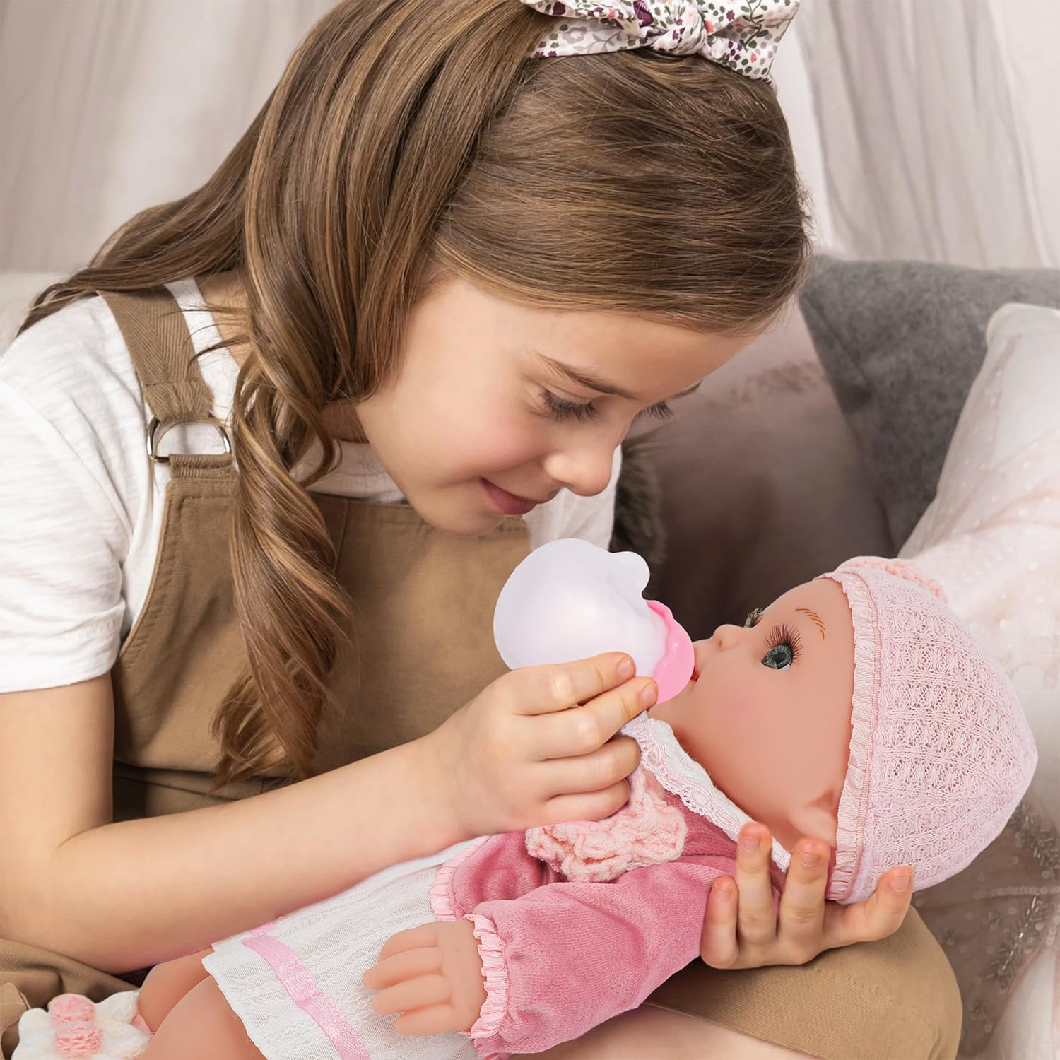 DOTVOSY feeding bottle supports mealtime role-play