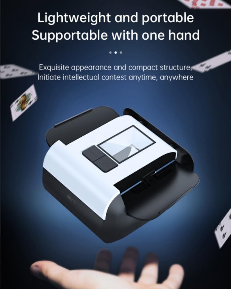 Doubao Card Shuffler manual shuffle offers precise control when desired.