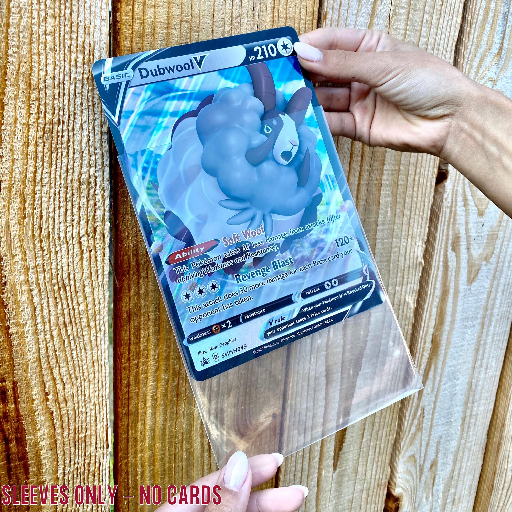 Doubled Up Jumbo Sleeves XL 40 pack display for games