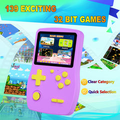 Douddy 139-games display highlighting a varied library for casual, puzzle, shooting, and sports play.