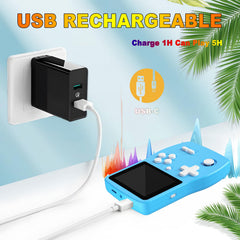 Douddy USB-C rechargeable battery enables uninterrupted play anywhere.