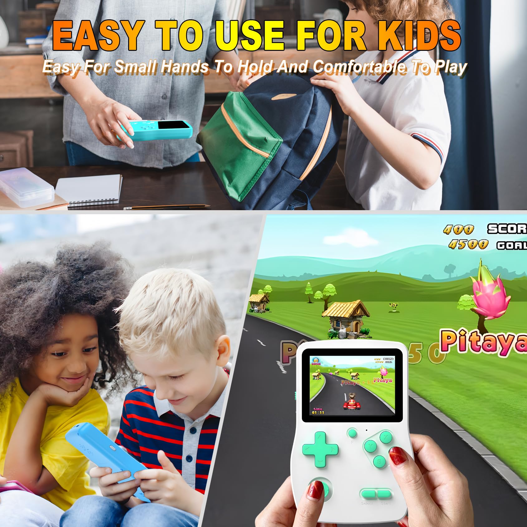 Douddy compact, lightweight design fits small hands easily