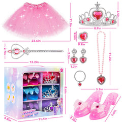 DOUEUREL princess crowns: shiny headpieces for storytelling and role play