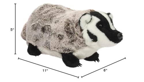 Douglas Barry Badger plush surface washable for easy care after adventures