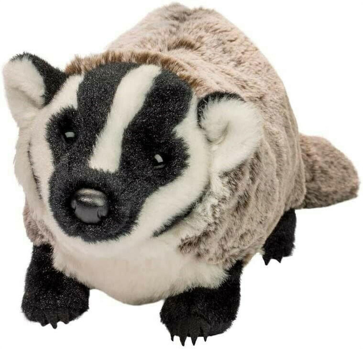 Douglas Barry Badger plush face detail for lifelike charm and cuddling