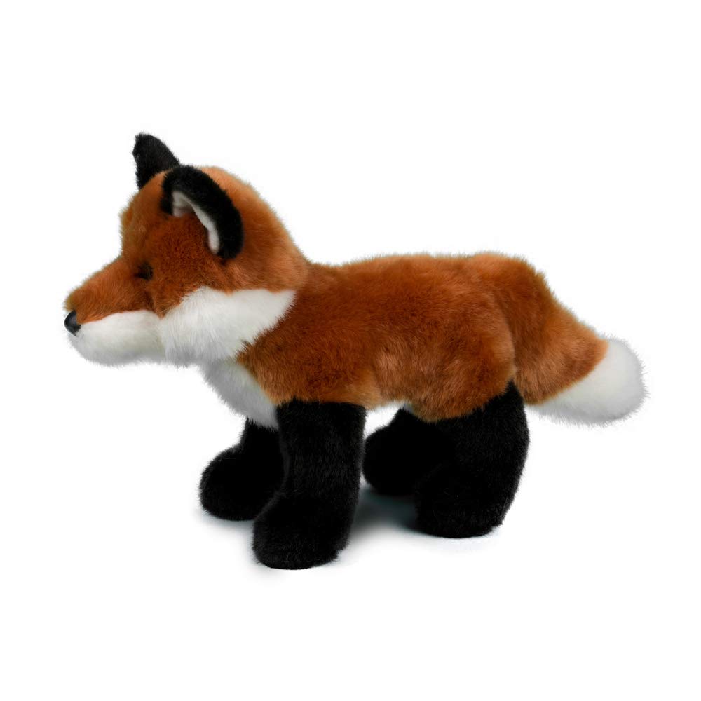 Douglas Bushy Red Fox tail with white tip for realistic plush finish
