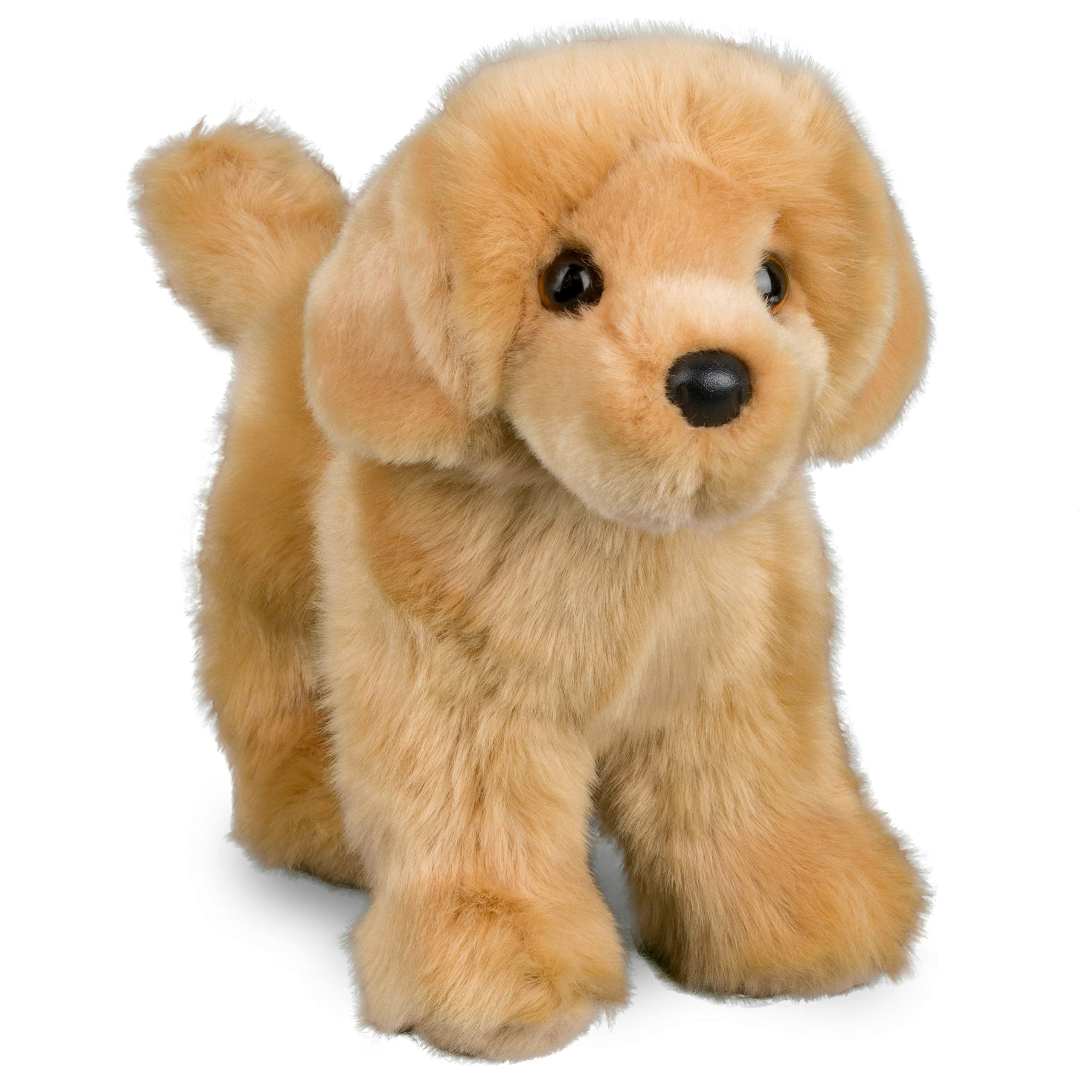 Douglas Chap Golden Retriever plush eyes for engaging play.