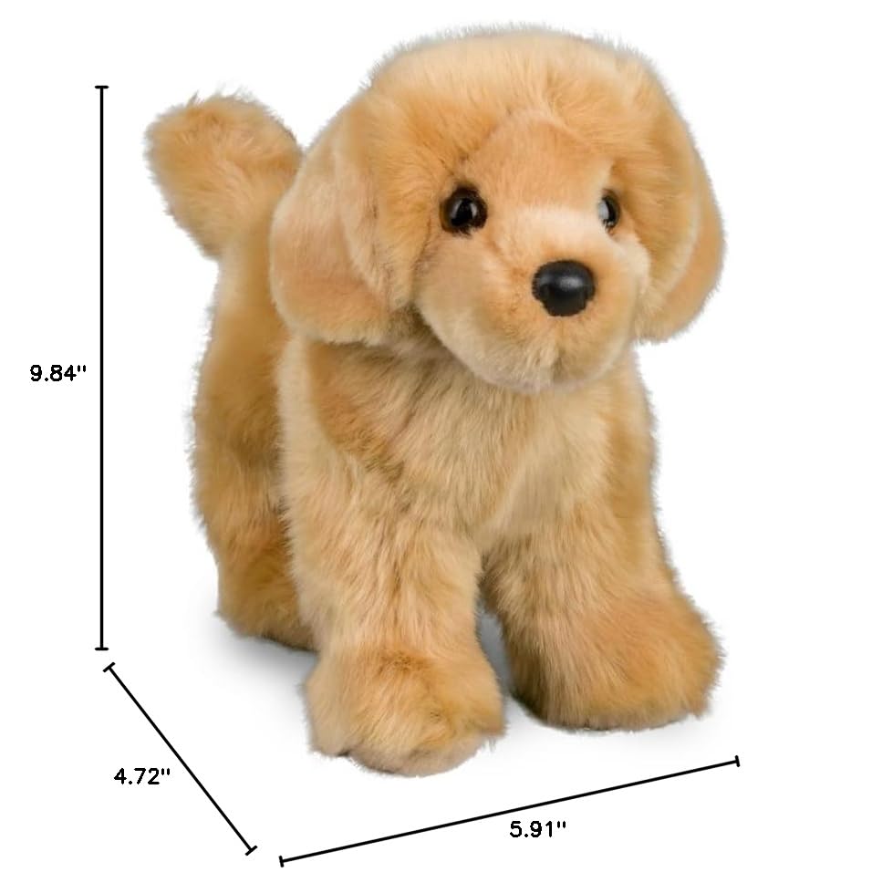 Douglas Chap Golden Retriever plush machine washable for easy care.