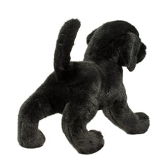 Douglas Chester Black Lab plush measures 16 inches for a lifelike puppy companion.