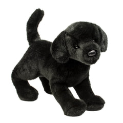 Douglas Chester Black Lab plush with realistic design for comforting companionship.