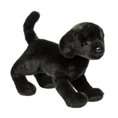 Douglas Chester Black Lab plush safe for ages 24 months and up.