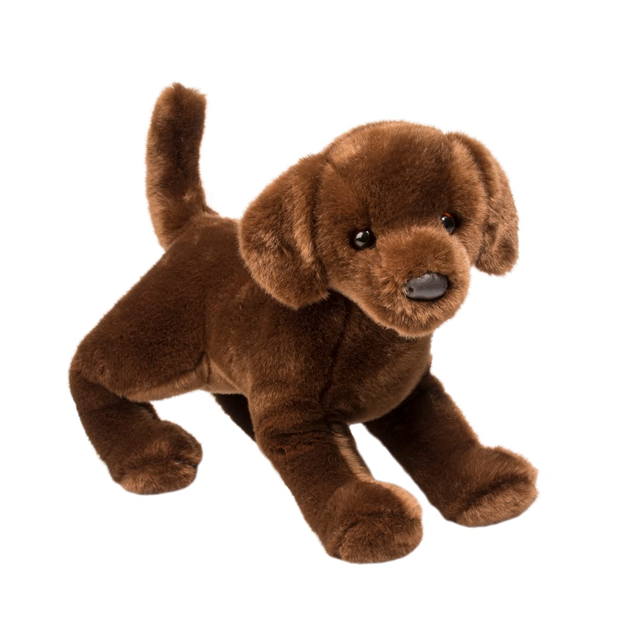Douglas Cocoa plush face with a friendly expression for imaginative play