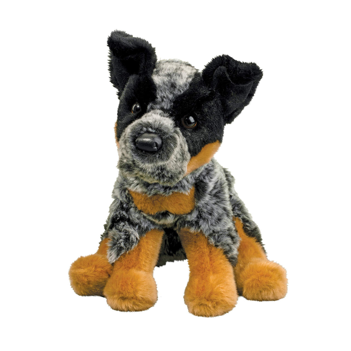 Douglas Dexter Australian Cattle Dog plush full-body view, perfect for cuddling and posing