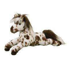 Douglas Duke Leopard Appaloosa horse plush with soft fur for cozy playtime