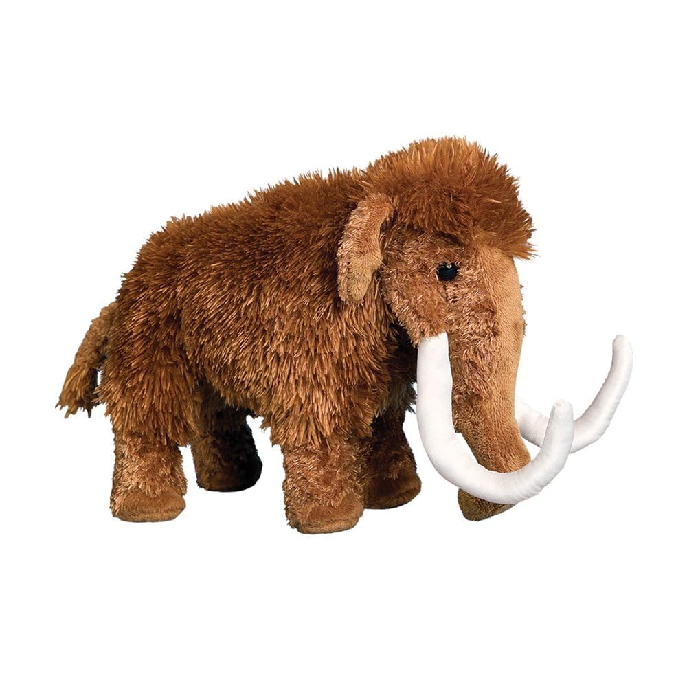 Douglas Everett Woolly Mammoth plush with Kohair fur for soft, cozy imaginative play.