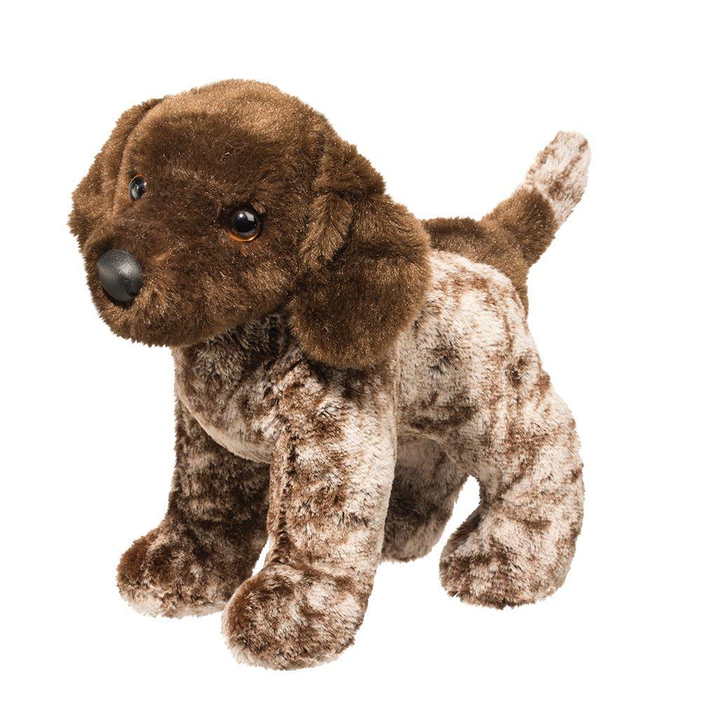 Douglas Ivan German Pointer plush with lifelike fur for hugs and imaginative play
