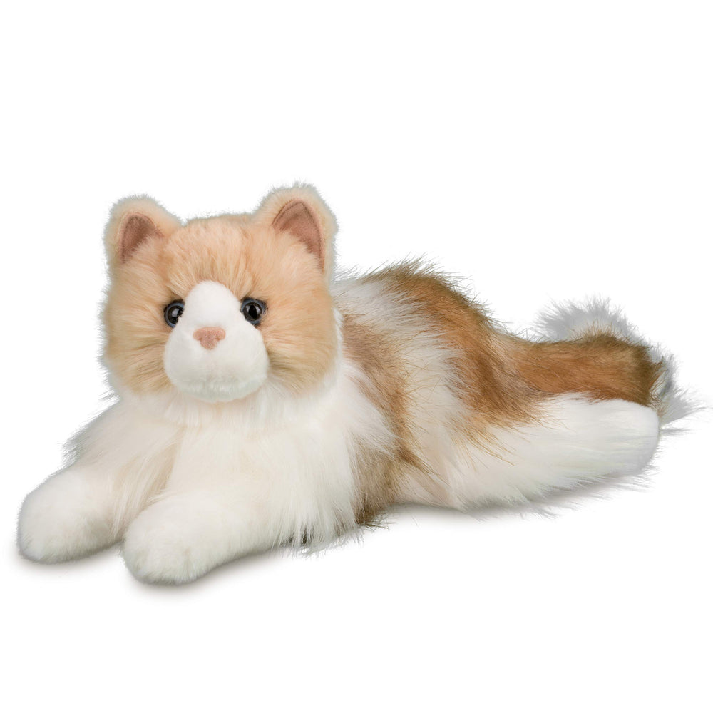Douglas Kiki plush with blue eyes for cozy companionship and imaginative play.