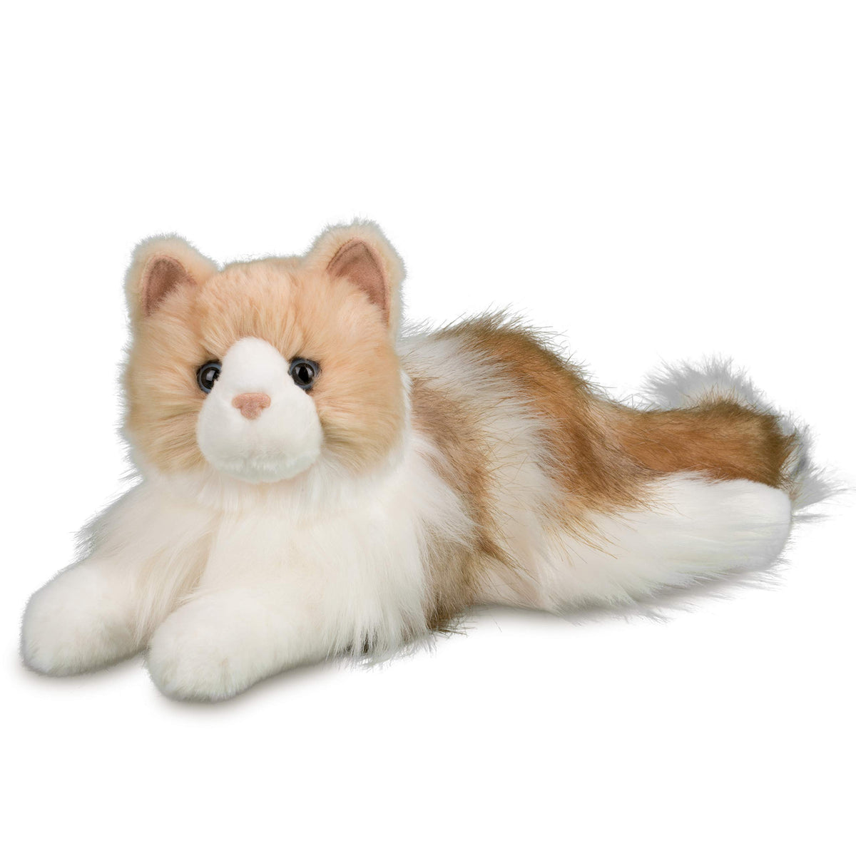 Douglas Kiki plush with blue eyes for cozy companionship and imaginative play.