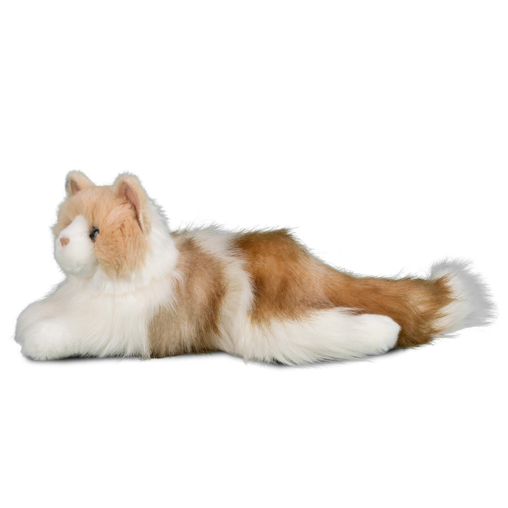 Douglas Kiki's face features blue eyes and pink nose for lifelike charm.