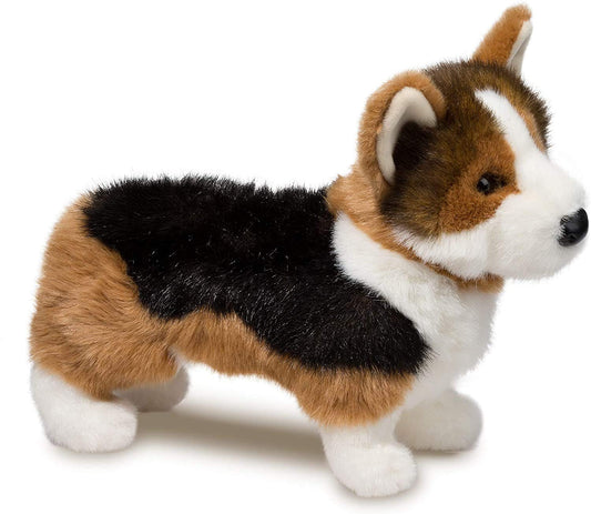 Douglas Kirby plush face with friendly expression for comforting play
