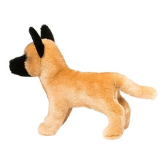Airbrushed details and alert ears create a lively expression.