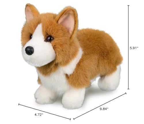 Douglas Louie Corgi plush gift-ready presentation