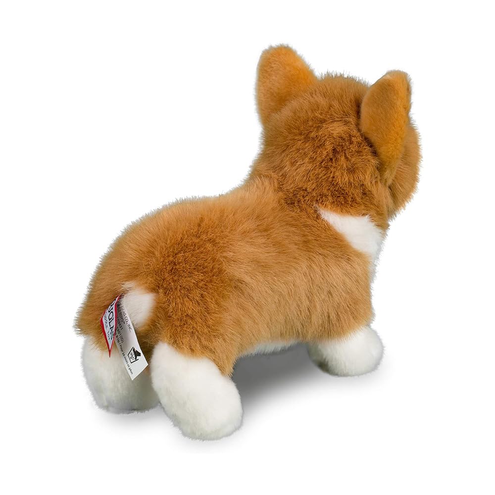 Douglas Louie Corgi plush sculpted nose for realistic look