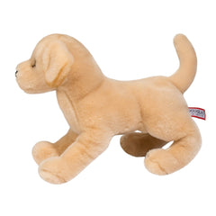 Douglas Mandy Yellow Lab nose detail with leatherette finish adds realism.