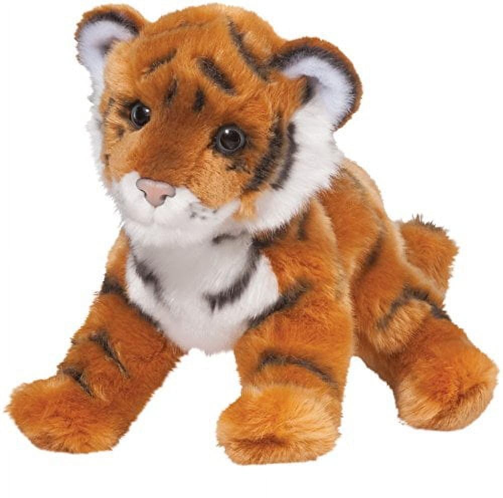 Douglas Pancake Bengal Tiger Cub plush for imaginative play and comforting hugs