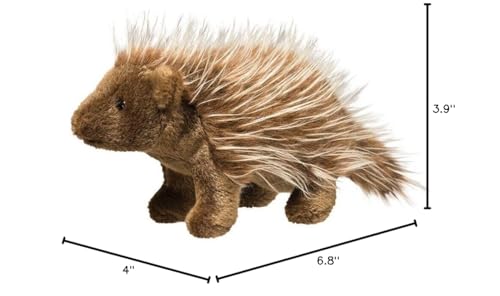 Douglas Percy Porcupine plush hug-ready design for cuddly play sessions.