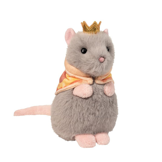 Douglas Pizza Rat Macaroon Plush is soft and cuddly for imaginative play.