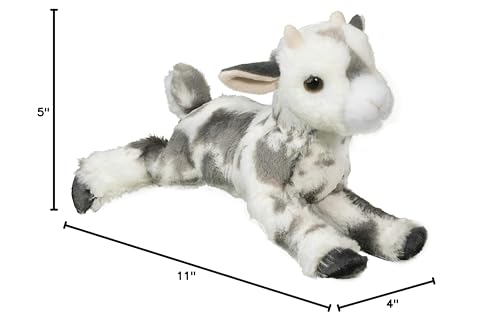 Douglas Poppy Goat Plush body cuddly, ideal bedtime companion