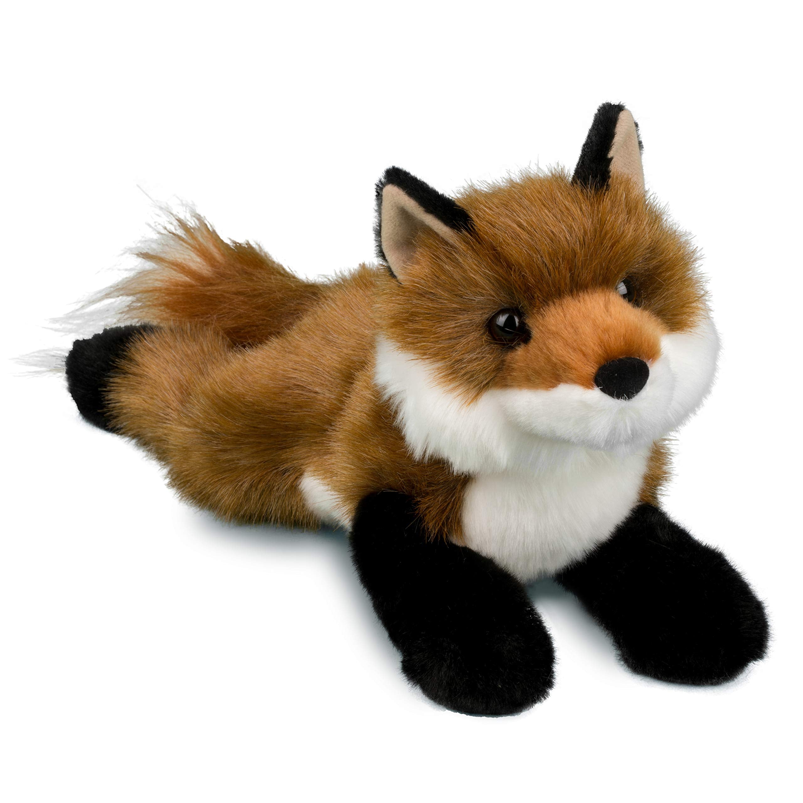 Douglas Roxy red fox plush with russet coat ready for cozy hugs.